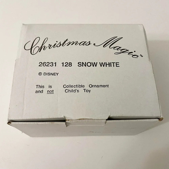 Vintage Snow White Disney Christmas Magic Collectible Ornament - Picture 13 of 16